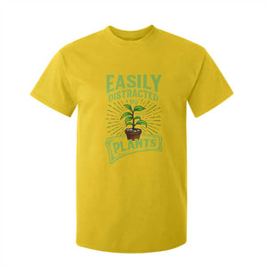 Easily Distracted By Plants T Shirt For Kid Funny Gardening Lover Gift TS12 Daisy Print Your Wear