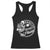 Easily Distracted By Plants Skeleton Racerback Tank Top Funny Gardener Plant Lover TS12 Black Print Your Wear