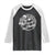 Easily Distracted By Plants Skeleton Raglan Shirt Funny Gardener Plant Lover TS12 Black White Print Your Wear