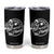 Easily Distracted By Plants Skeleton Tumbler Cup Funny Gardener Plant Lover - Print Your Wear