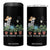 Skeleton Monstera Lover 4 in 1 Can Cooler Tumbler Never Enough Plants - Print Your Wear