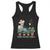 Skeleton Monstera Lover Racerback Tank Top Never Enough Plants TS12 Black Print Your Wear