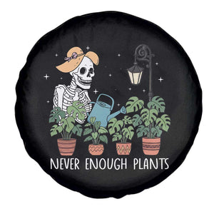 Skeleton Monstera Lover Spare Tire Cover Never Enough Plants TS12 Print Your Wear