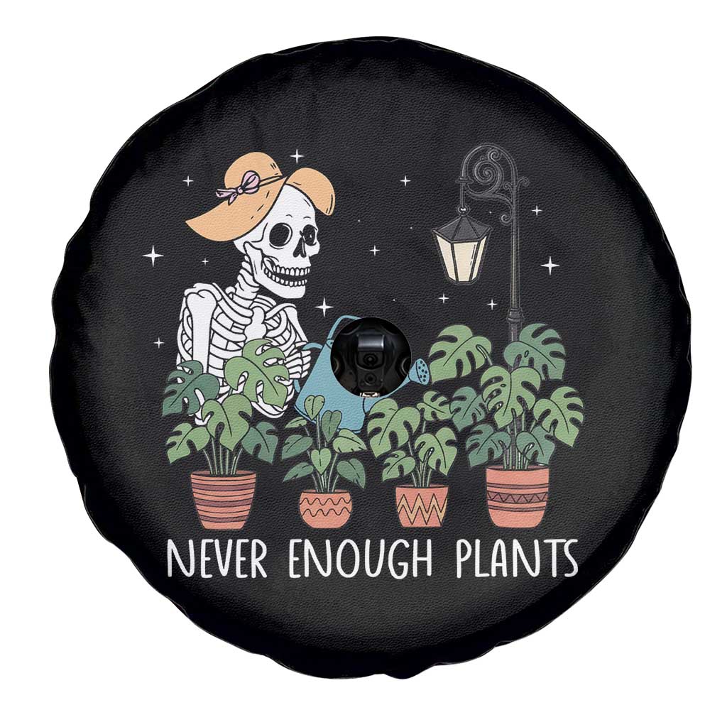 Skeleton Monstera Lover Spare Tire Cover Never Enough Plants TS12 Print Your Wear