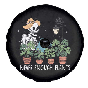 Skeleton Monstera Lover Spare Tire Cover Never Enough Plants TS12 Print Your Wear