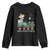 Skeleton Monstera Lover Youth Sweatshirt Never Enough Plants TS12 Black Print Your Wear