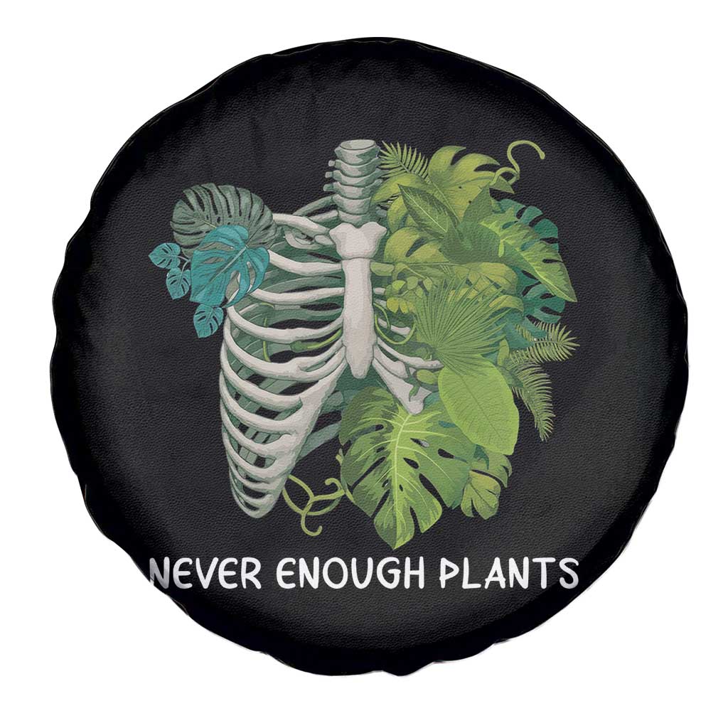 Monstera Plant Body Skeleton Spare Tire Cover Never Enough Plants TS12 Print Your Wear