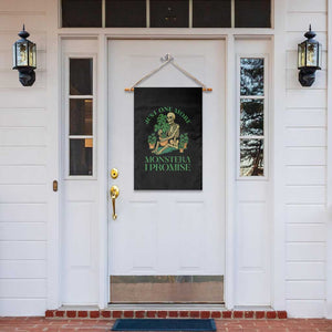 Just One More Monstera Garden Flag Skeleton Plant Lover Gift - Print Your Wear