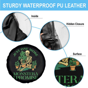 Just One More Monstera Spare Tire Cover Skeleton Plant Lover Gift TS12 Print Your Wear