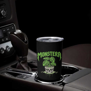 Monstera Lover Houseplant Gift Tumbler Cup Skull Plant Pot Graphic TS12 Print Your Wear