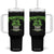 Monstera Lover Houseplant Gift Tumbler With Handle Skull Plant Pot Graphic - Print Your Wear