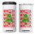 Merry Monstera 4 in 1 Can Cooler Tumbler Plant Lover Christmas Gift - Print Your Wear