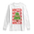 Merry Monstera Long Sleeve Shirt Plant Lover Christmas Gift TS12 White Print Your Wear