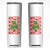 Merry Monstera Skinny Tumbler Plant Lover Christmas Gift - Print Your Wear