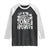 Plant Lover Humor Raglan Shirt Just One More TS12 Black White Print Your Wear