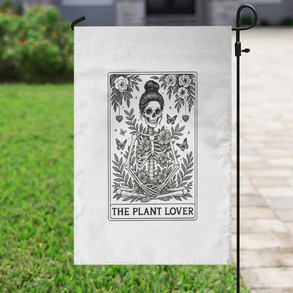 Dark Humor Tarot Card Plant Lover Gift Garden Flag TS12 Print Your Wear