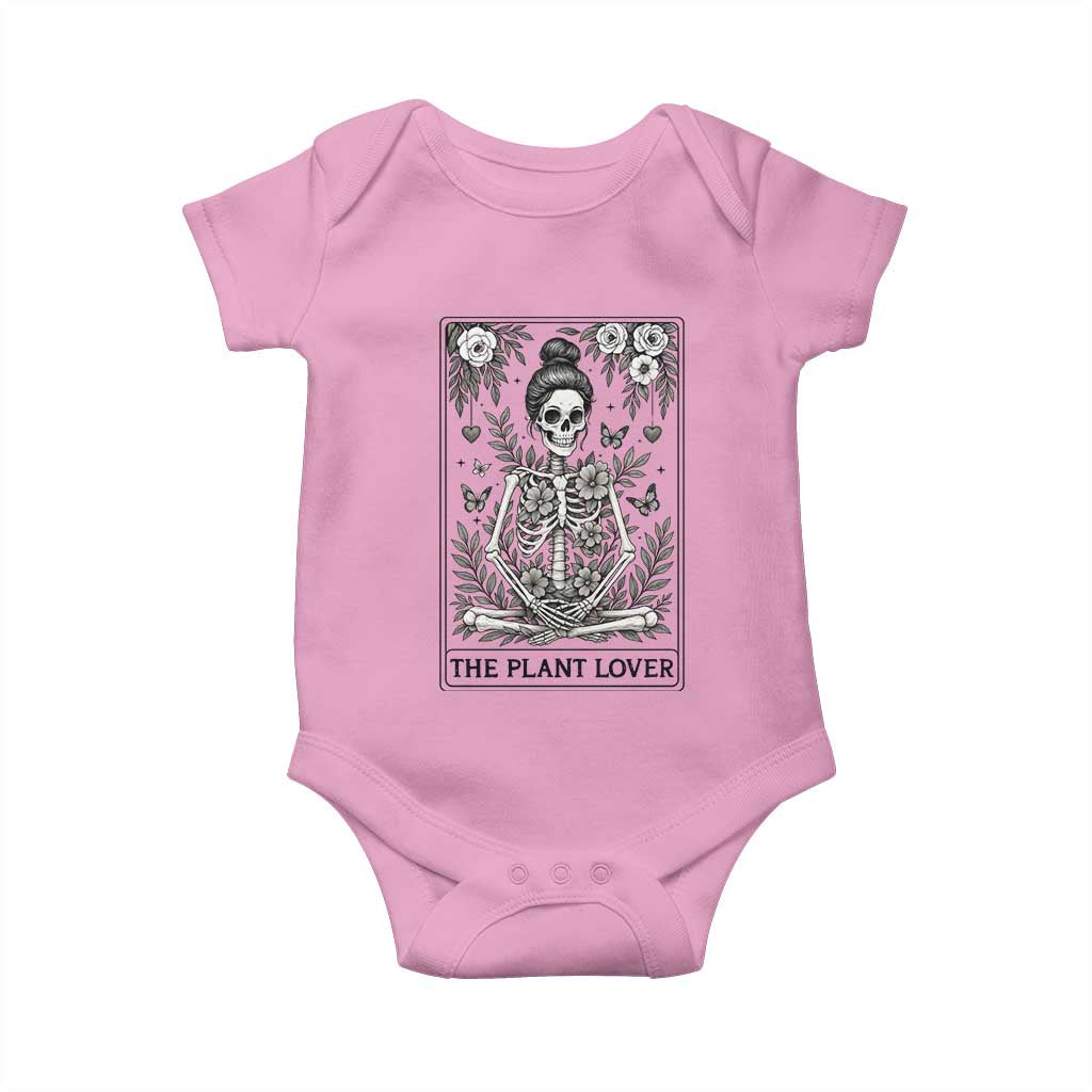 Dark Humor Tarot Card Plant Lover Gift Baby Onesie TS12 Light Pink Print Your Wear
