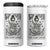 Dark Humor Tarot Card Plant Lover Gift 4 in 1 Can Cooler Tumbler - Print Your Wear