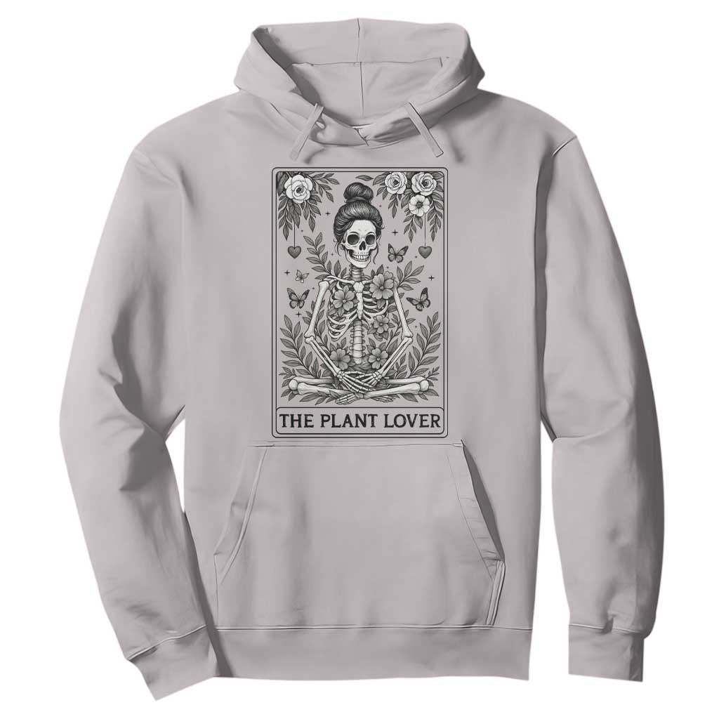 Dark Humor Tarot Card Plant Lover Gift Hoodie TS12 Ice Gray Print Your Wear