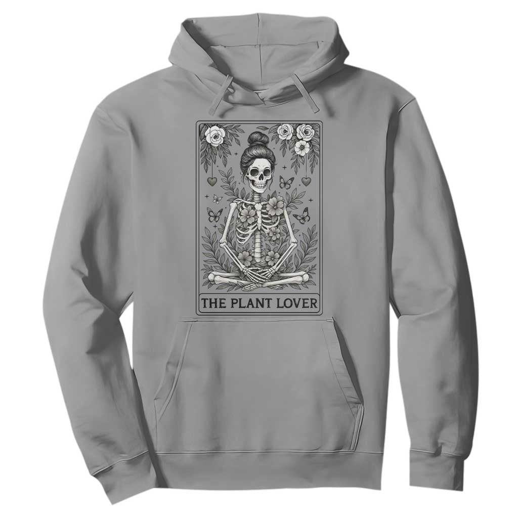 Dark Humor Tarot Card Plant Lover Gift Hoodie TS12 Sport Gray Print Your Wear