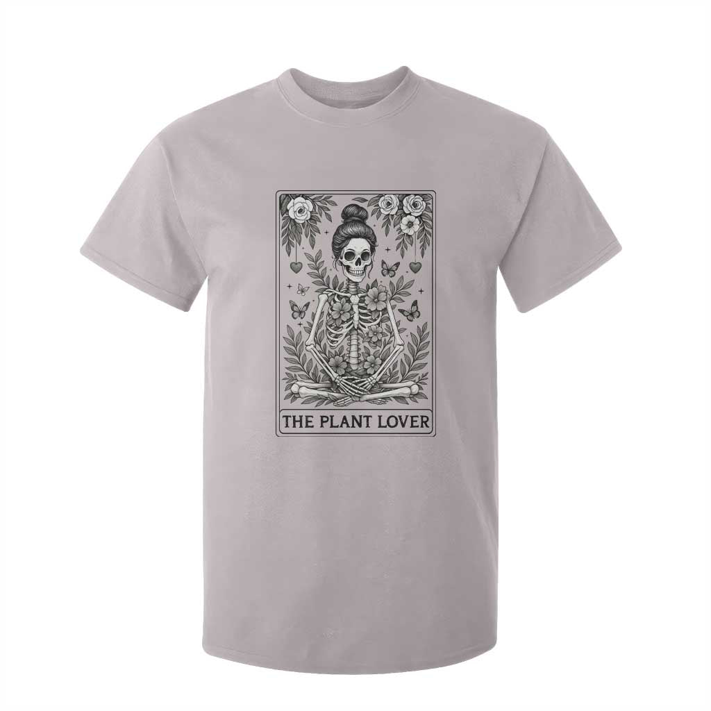 Dark Humor Tarot Card Plant Lover Gift T Shirt For Kid TS12 Ice Gray Print Your Wear