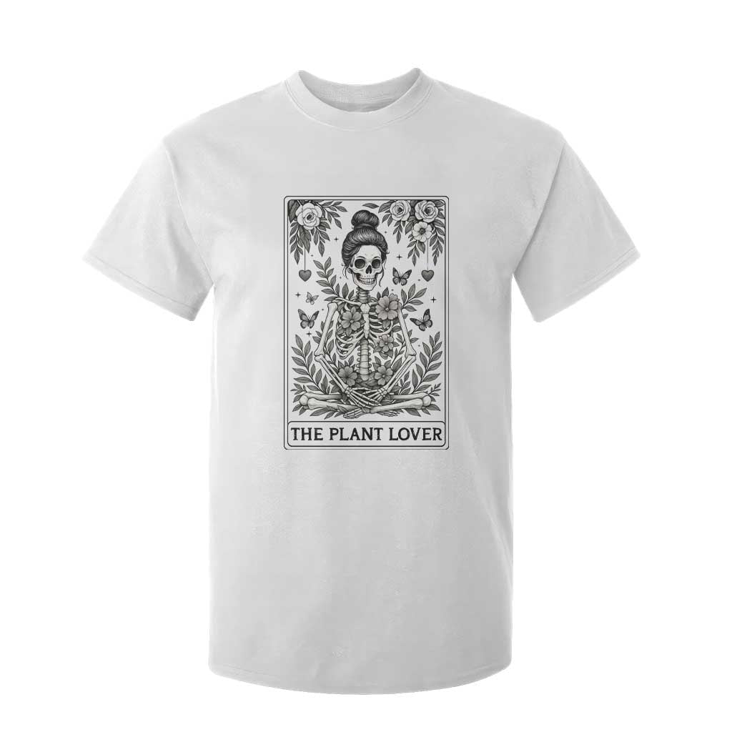 Dark Humor Tarot Card Plant Lover Gift T Shirt For Kid TS12 White Print Your Wear
