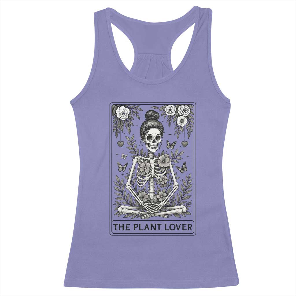 Dark Humor Tarot Card Plant Lover Gift Racerback Tank Top TS12 Violet Print Your Wear