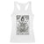 Dark Humor Tarot Card Plant Lover Gift Racerback Tank Top TS12 White Print Your Wear