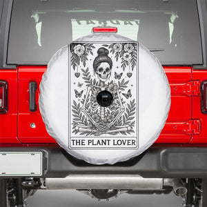 Dark Humor Tarot Card Plant Lover Gift Spare Tire Cover TS12 White Print Your Wear