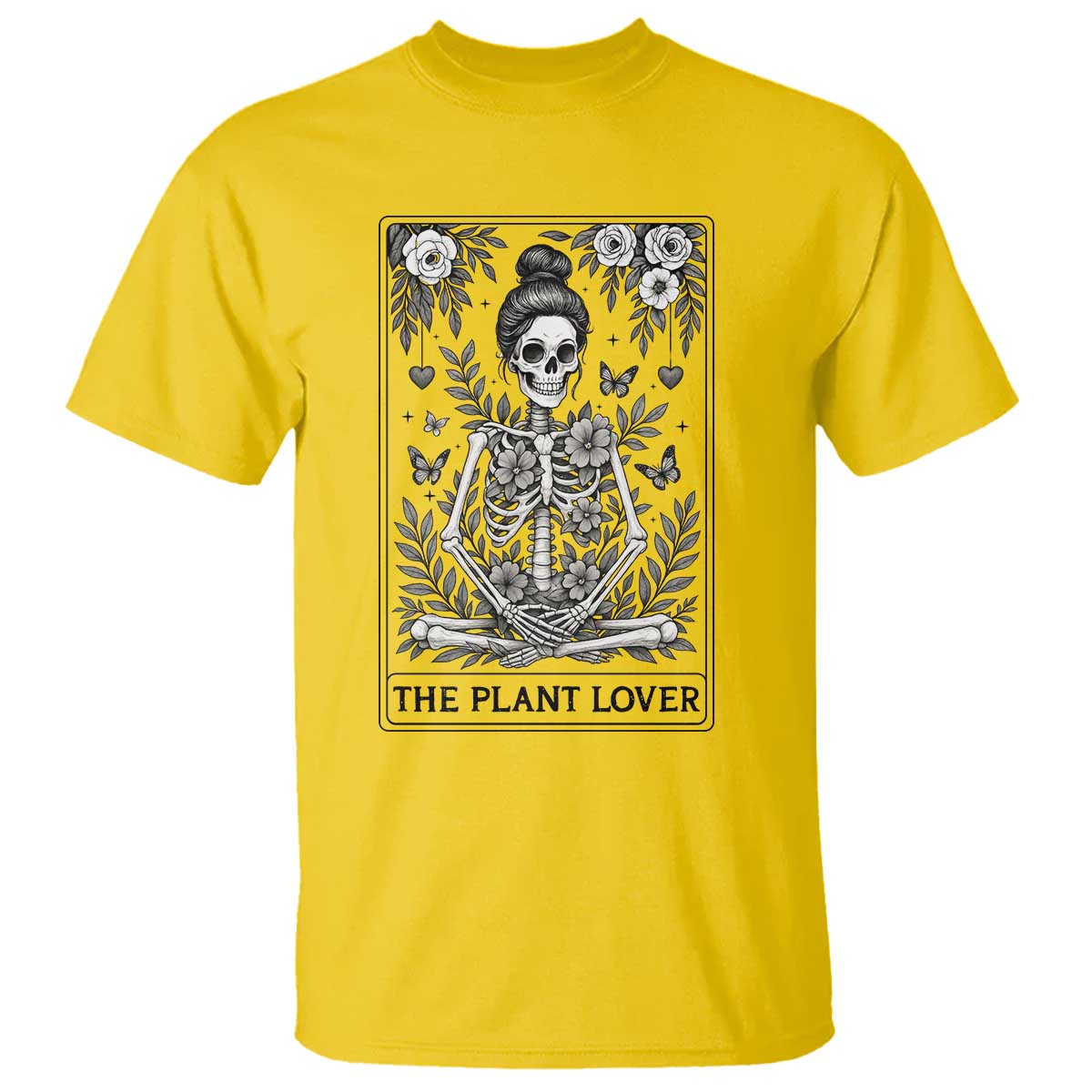 Dark Humor Tarot Card Plant Lover Gift T Shirt TS12 Daisy Print Your Wear