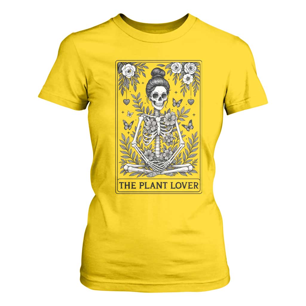 Dark Humor Tarot Card Plant Lover Gift T Shirt For Women TS12 Daisy Print Your Wear
