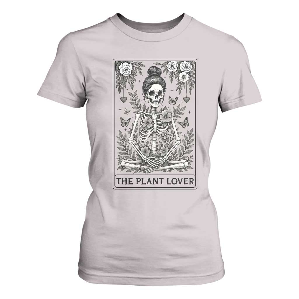 Dark Humor Tarot Card Plant Lover Gift T Shirt For Women TS12 Ice Gray Print Your Wear