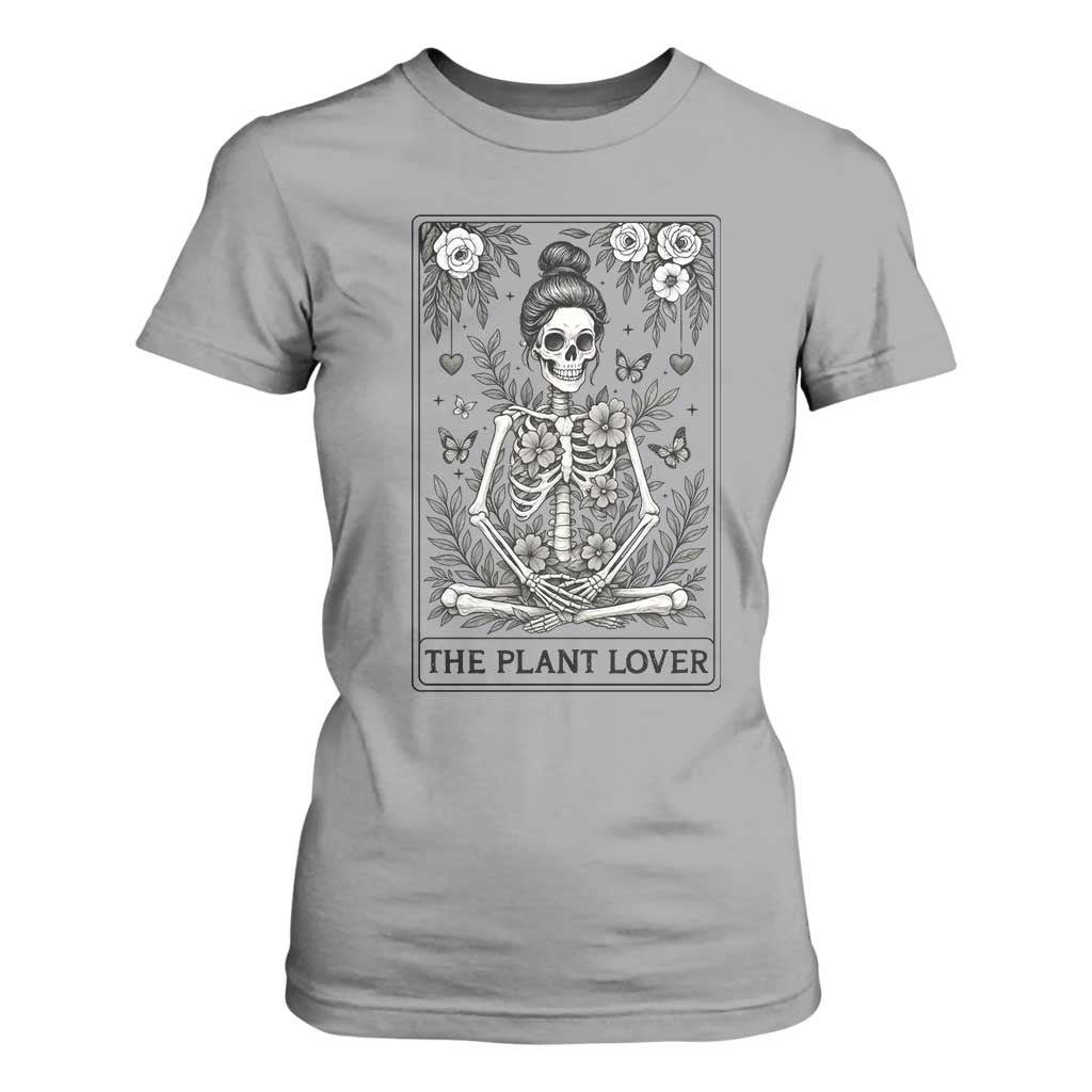 Dark Humor Tarot Card Plant Lover Gift T Shirt For Women TS12 Sport Gray Print Your Wear