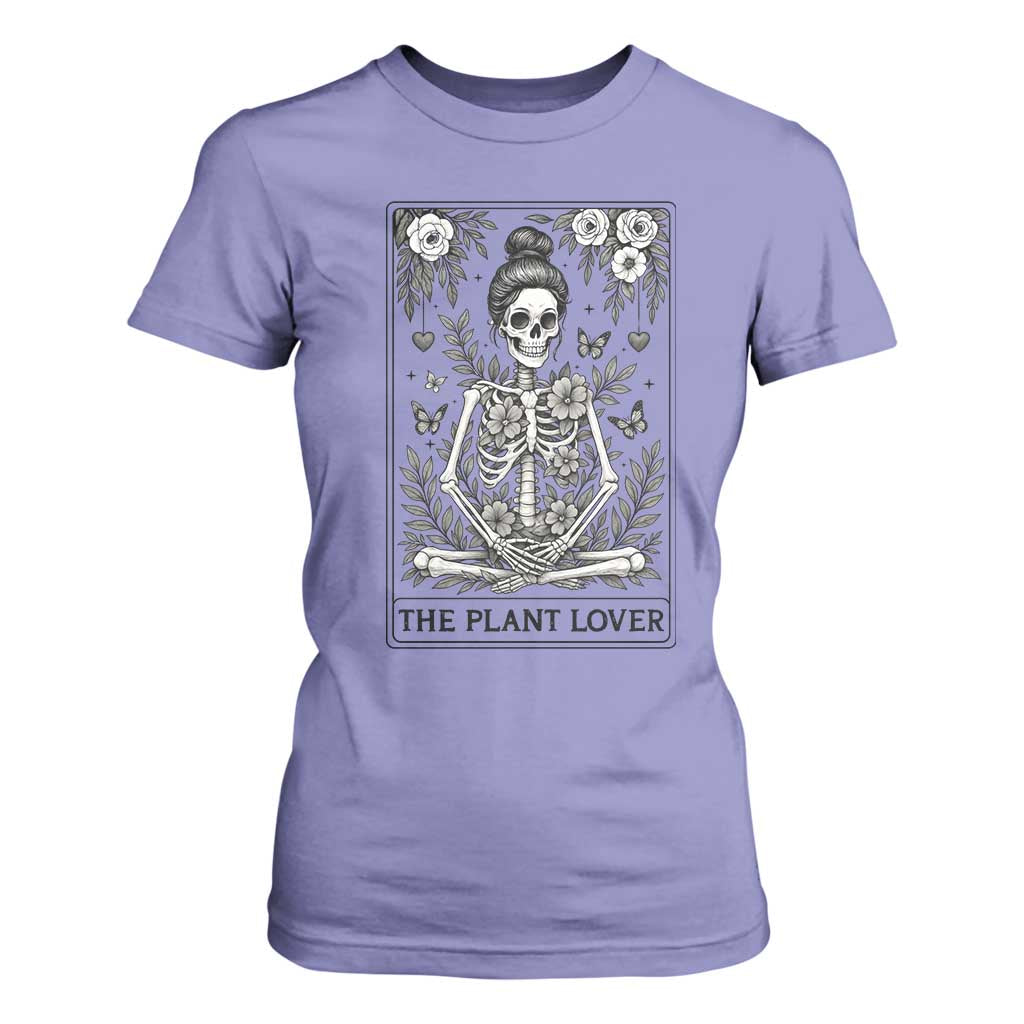 Dark Humor Tarot Card Plant Lover Gift T Shirt For Women TS12 Violet Print Your Wear