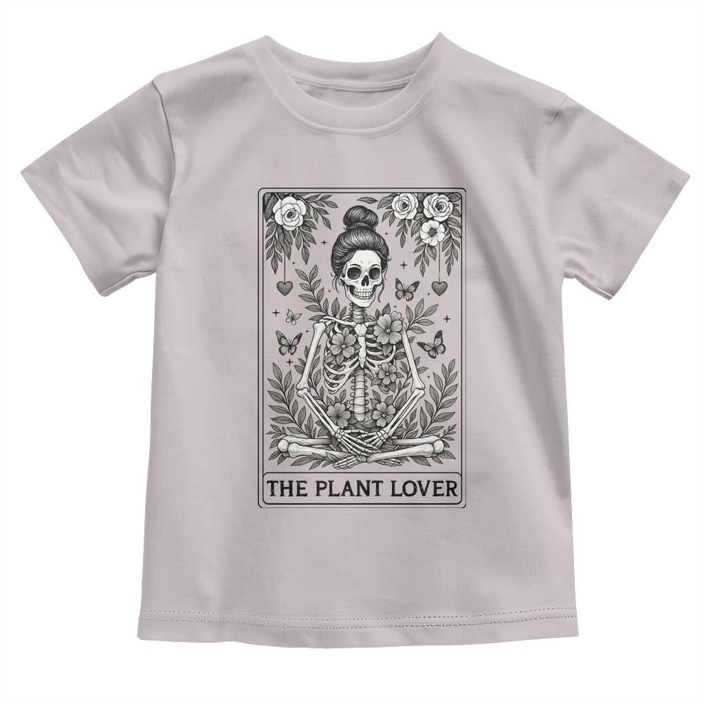 Dark Humor Tarot Card Plant Lover Gift Toddler T Shirt TS12 Ice Gray Print Your Wear