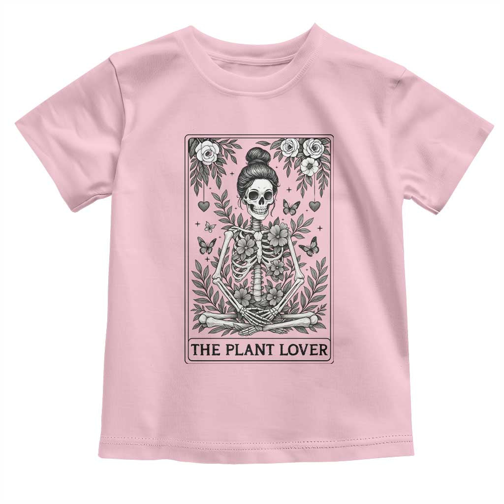 Dark Humor Tarot Card Plant Lover Gift Toddler T Shirt TS12 Light Pink Print Your Wear