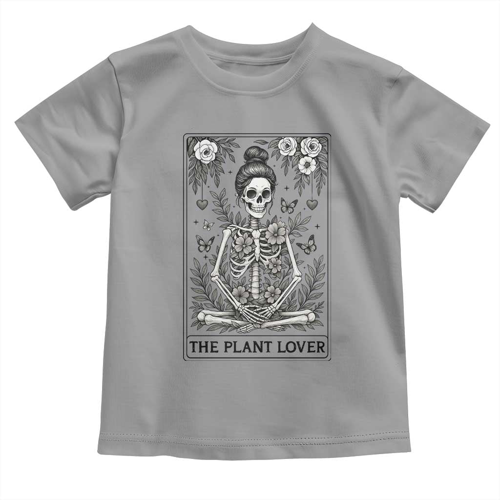 Dark Humor Tarot Card Plant Lover Gift Toddler T Shirt TS12 Sport Gray Print Your Wear