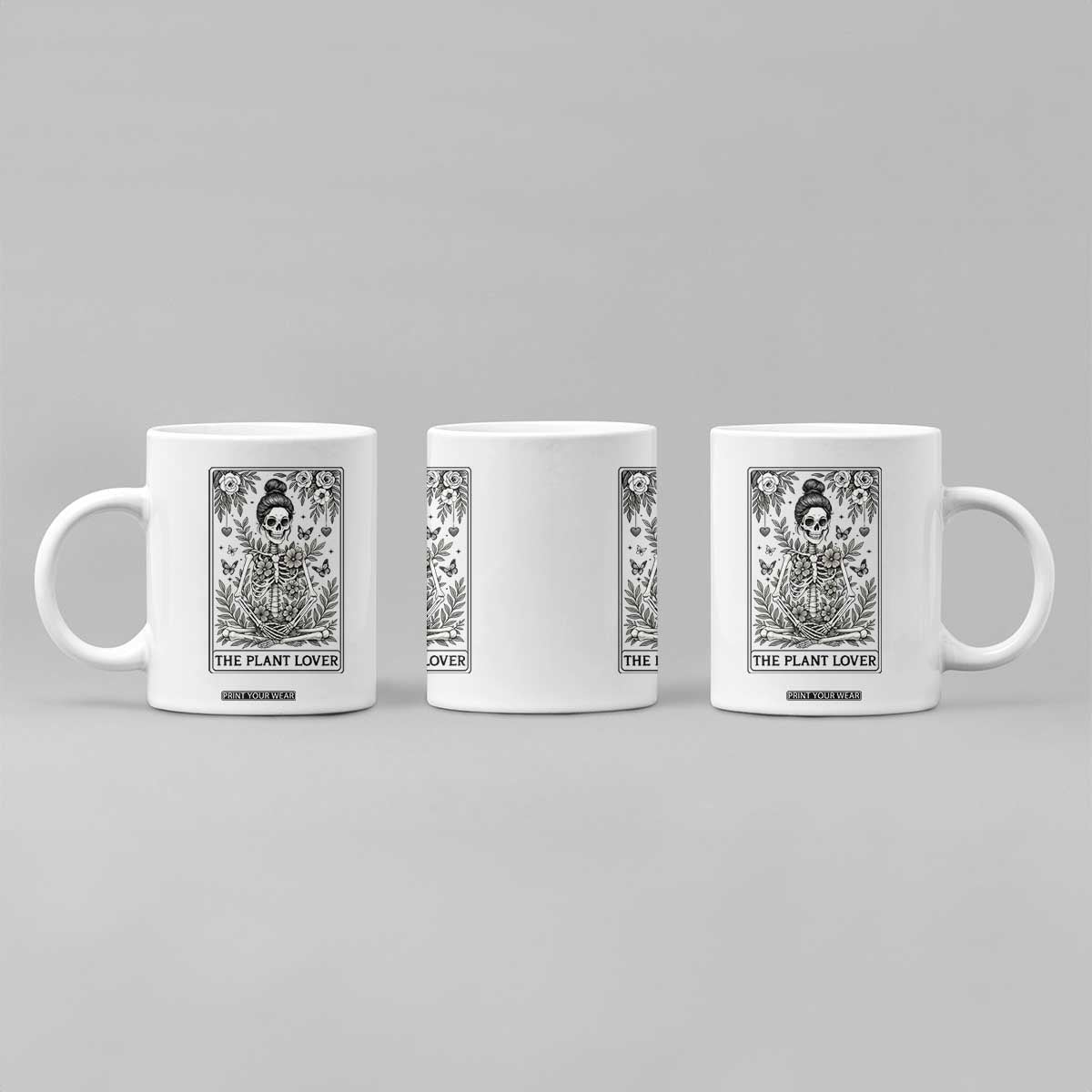 Dark Humor Tarot Card Plant Lover Gift Coffee Mug TS12 Print Your Wear