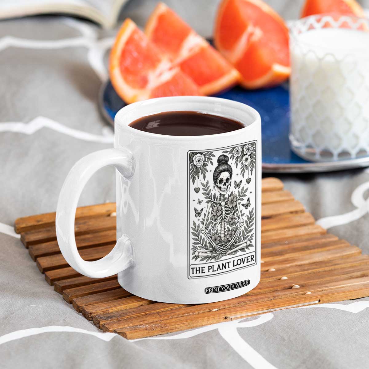 Dark Humor Tarot Card Plant Lover Gift Coffee Mug TS12 Print Your Wear