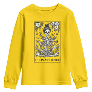 Dark Humor Tarot Card Plant Lover Gift Youth Sweatshirt TS12 Daisy Print Your Wear