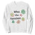 Succulent Lover Gift Sweatshirt What The Fucculent TS12 White Print Your Wear