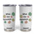 Succulent Lover Gift Tumbler Cup What The Fucculent TS12 White Print Your Wear