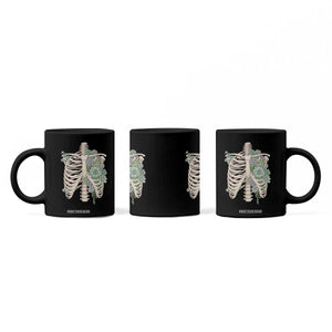 Succulent Body Skeleton Coffee Mug Creepy Plant Lover Gift TS12 Print Your Wear