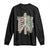 Succulent Body Skeleton Long Sleeve Shirt Creepy Plant Lover Gift TS12 Black Print Your Wear