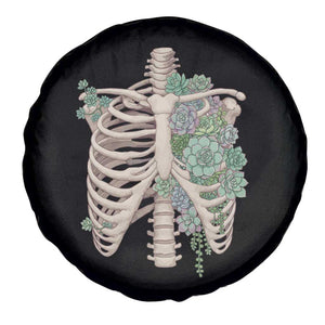 Succulent Body Skeleton Spare Tire Cover Creepy Plant Lover Gift TS12 Print Your Wear