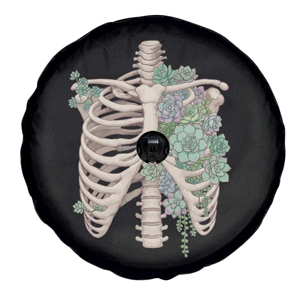 Succulent Body Skeleton Spare Tire Cover Creepy Plant Lover Gift TS12 Print Your Wear