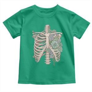 Succulent Body Skeleton Toddler T Shirt Creepy Plant Lover Gift TS12 Irish Green Print Your Wear