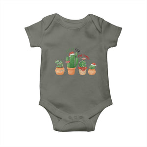Funny Succulent Plant Lover Gift Baby Onesie Succa For Christmas TS12 Military Green Print Your Wear