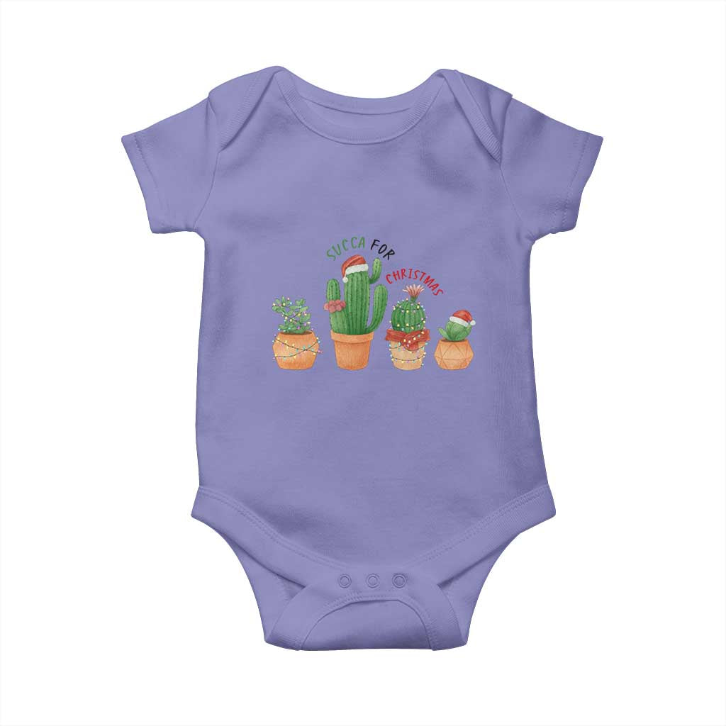Funny Succulent Plant Lover Gift Baby Onesie Succa For Christmas TS12 Violet Print Your Wear