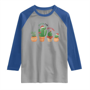 Funny Succulent Plant Lover Gift Raglan Shirt Succa For Christmas TS12 Sport Gray Royal Print Your Wear